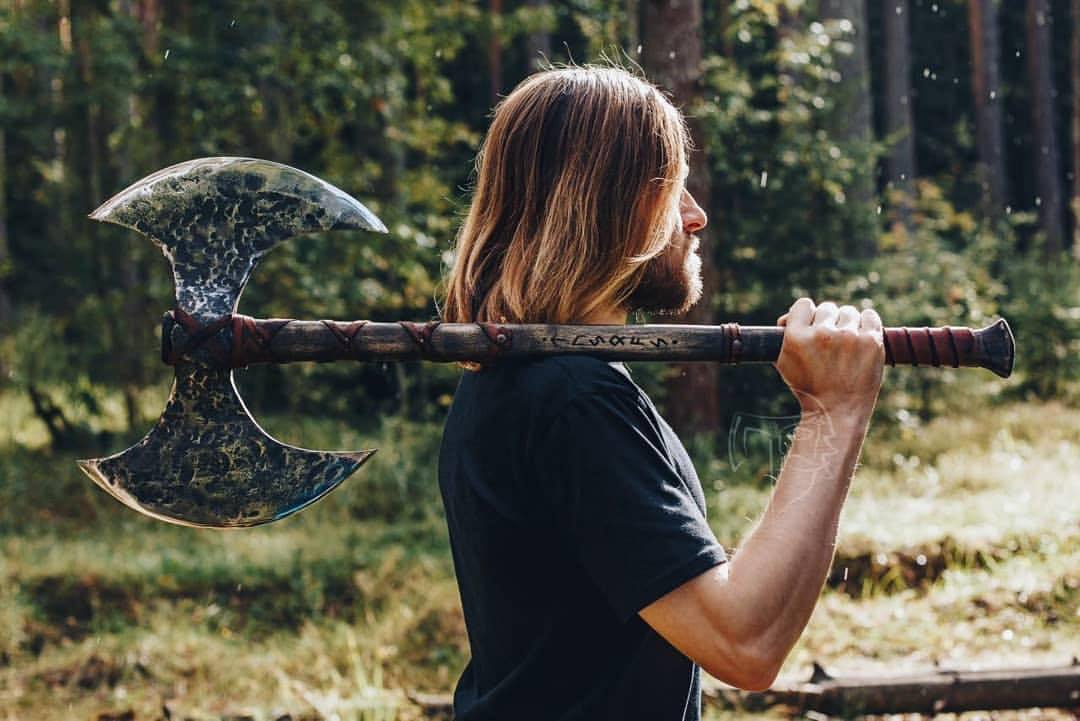 Double Headed Berserker Axe