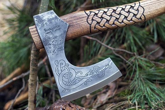 Hand Forged Viking Axe