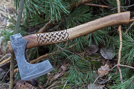 Hand Forged Viking Axe