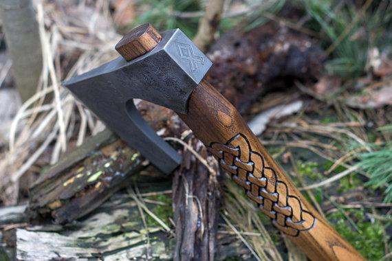 Hand Forged Viking Axe