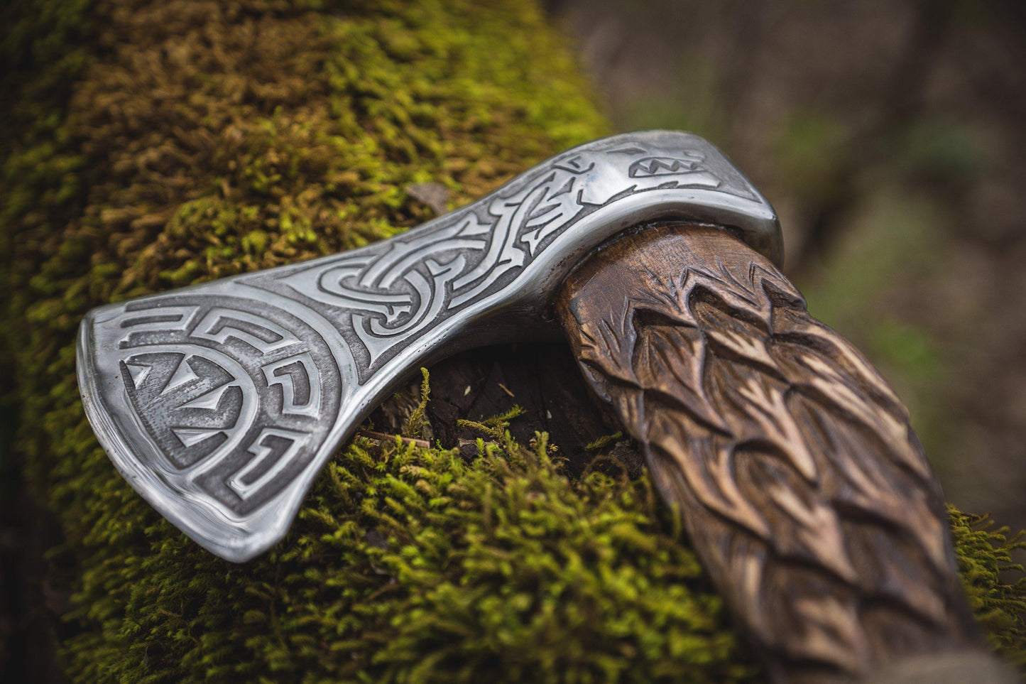 Handmade Viking Axe - Fenrir