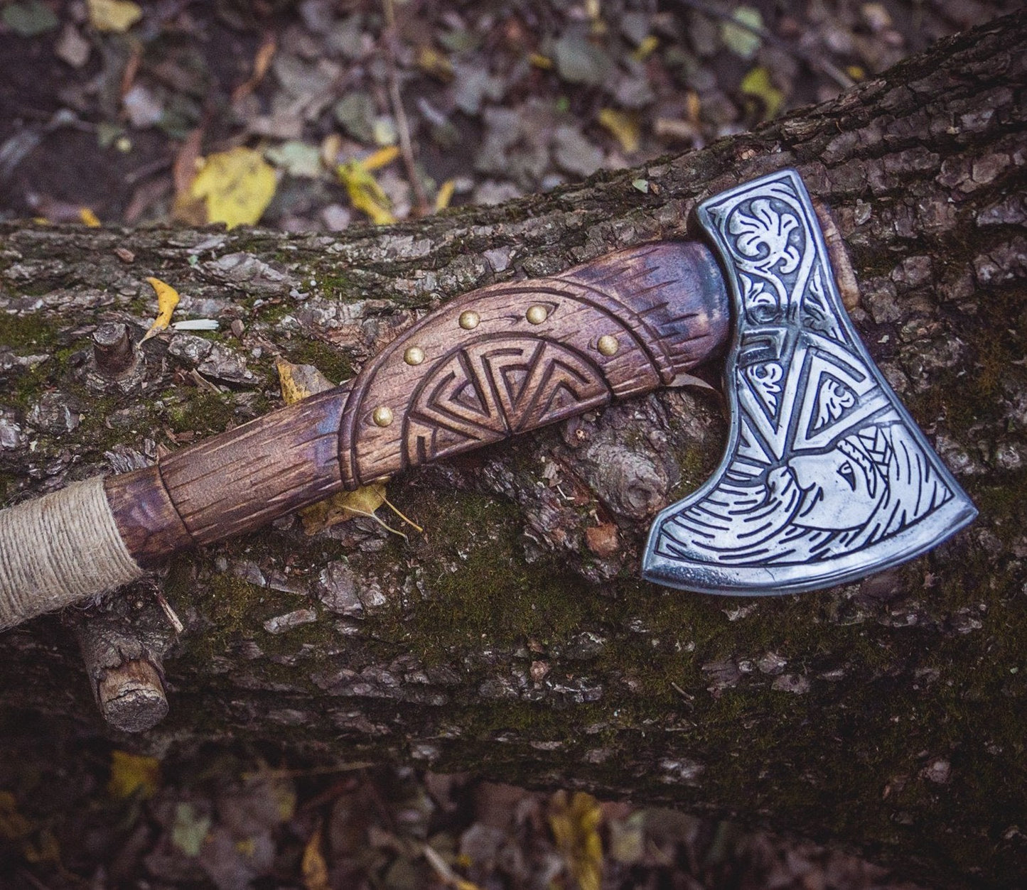 Handmade Viking Axe - Kolovrat