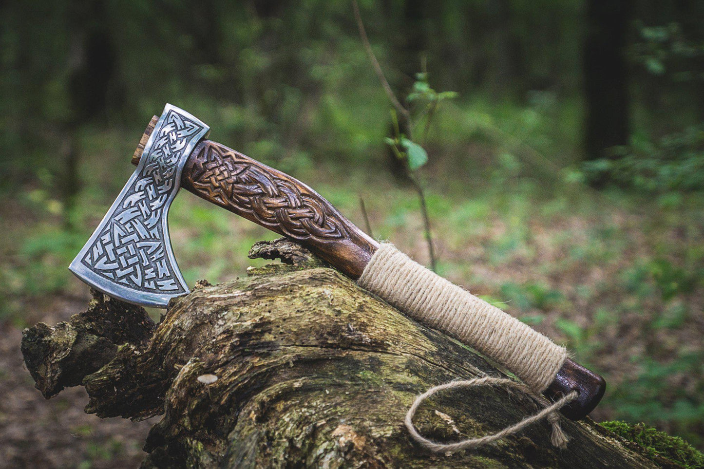 Handmade Viking Axe - Viking Symbol