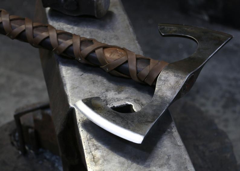 Double Bladed Viking Axe