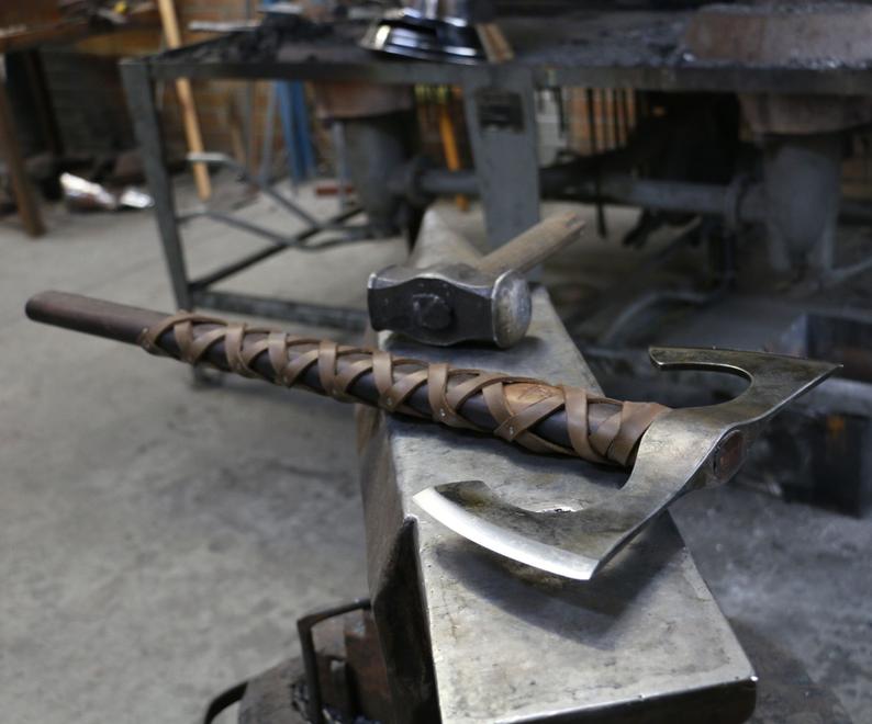 Double Bladed Viking Axe