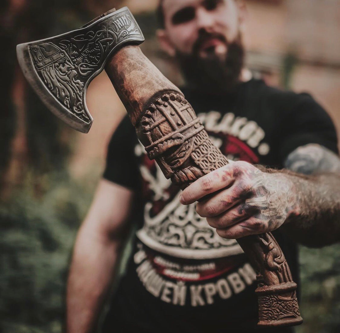Handmade Viking Axe - Warrior