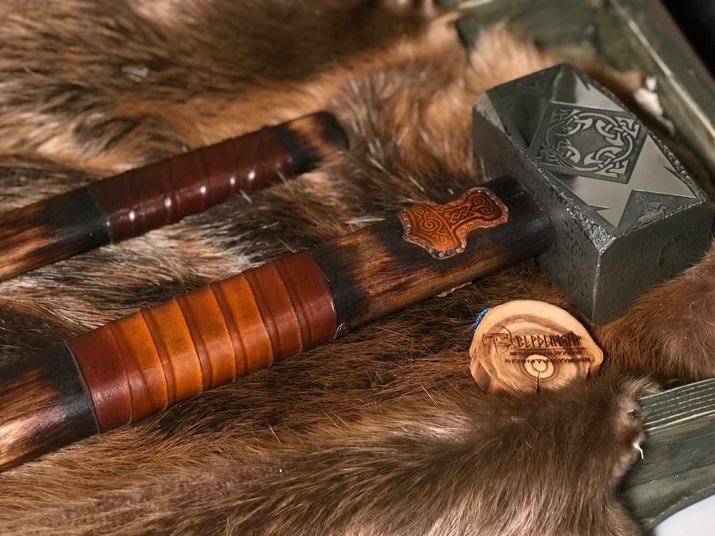 Hand Forged Viking Hammer