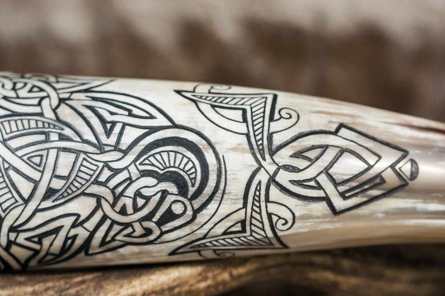 Jarl's Premium Drinking Horn
