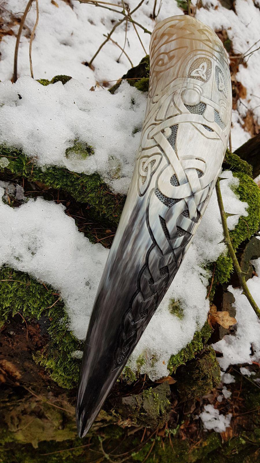 Odin Allfather Drinking Horn