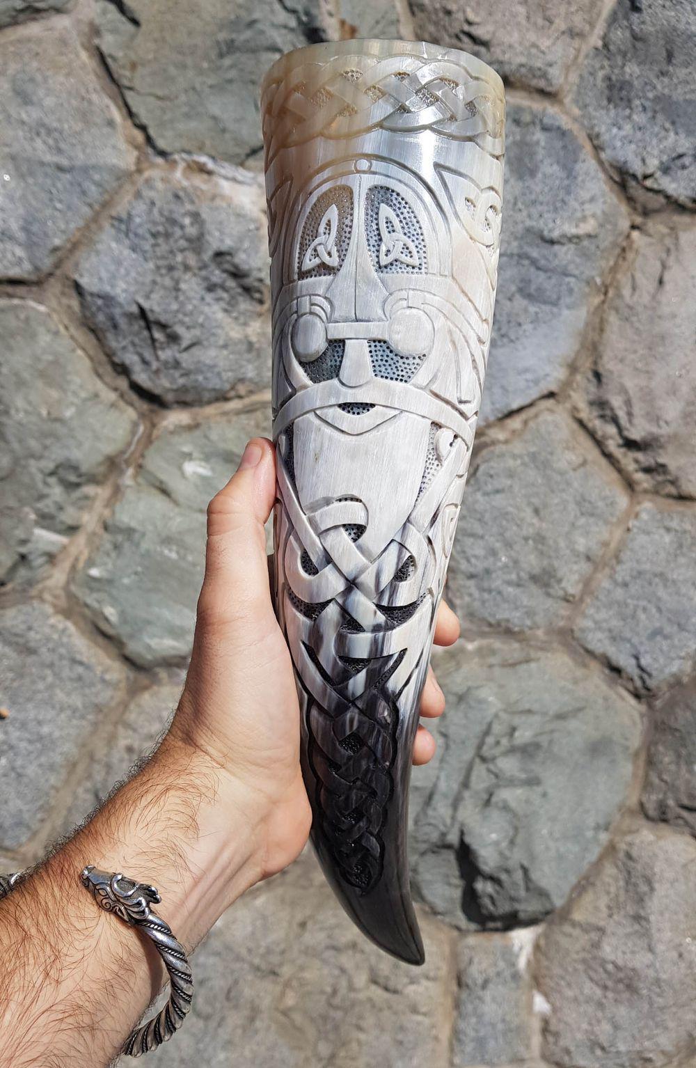 Odin Allfather Drinking Horn