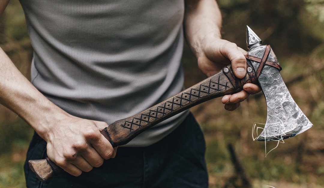 Viking Throwing Axe