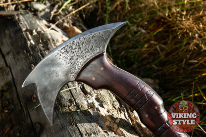 Handmade Throwing Axe - Tomohawk Skarde