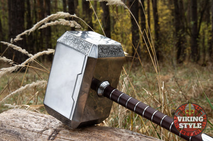 Hand Forged Mjolnir - Full Size