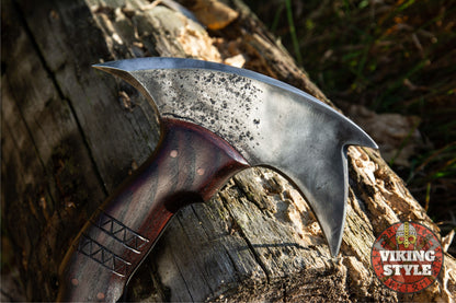 Handmade Throwing Axe - Tomohawk Skarde