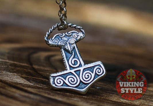 Mjölnir Pendant II - Erikstorp, 925 Silver