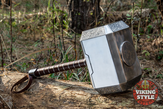 Hand Forged Mjolnir - Full Size