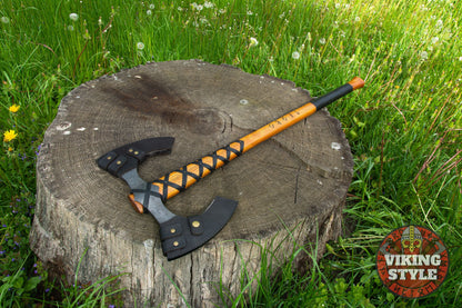 Double Sided Viking Axe - Havamal