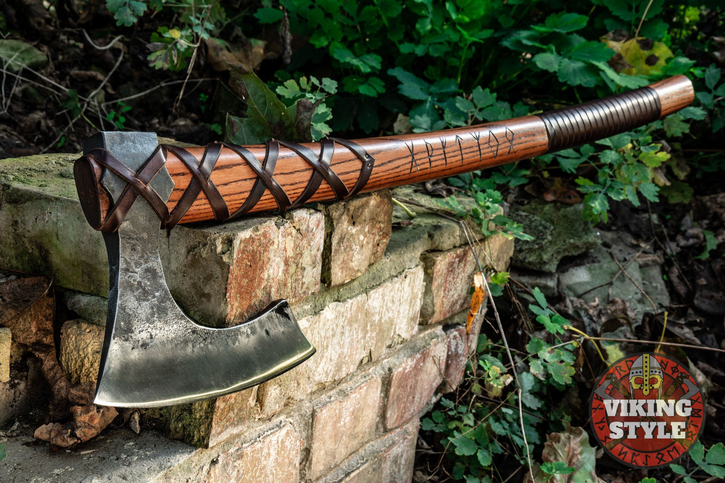 Traditional Viking Bearded Axe