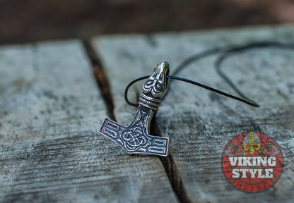 Mjölnir Pendant - Eagle, 925 Silver