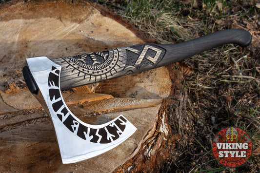 Helm of Awe Viking Axe - Othala