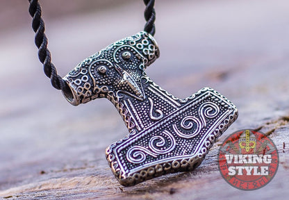Mjölnir Pendant IV - Erikstorp, 925 Silver
