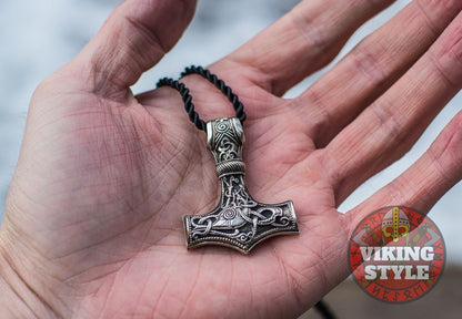 Large Mjölnir Pendant - Mammen, 925 Silver