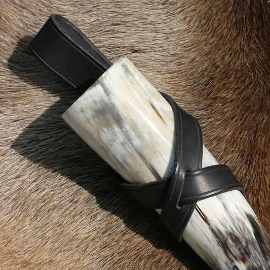 Leather Horn Holder