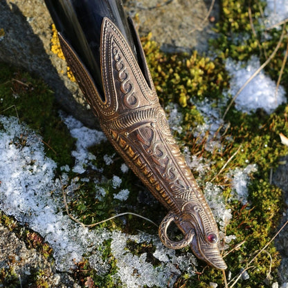 Premium Borre Hand Crafted Drinking Horn