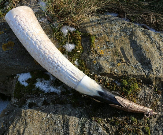 Premium Borre Hand Crafted Drinking Horn