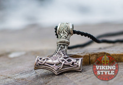 Large Mjölnir Pendant - Mammen, 925 Silver