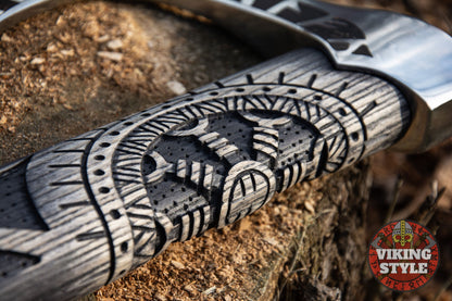 Helm of Awe Viking Axe - Othala