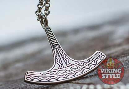 Mjölnir Pendant - Ukko, 925 Silver