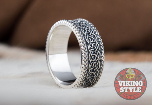 Norse Ring VII - 925 Silver