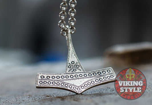 Mjölnir Pendant - Rosendal, 925 Silver