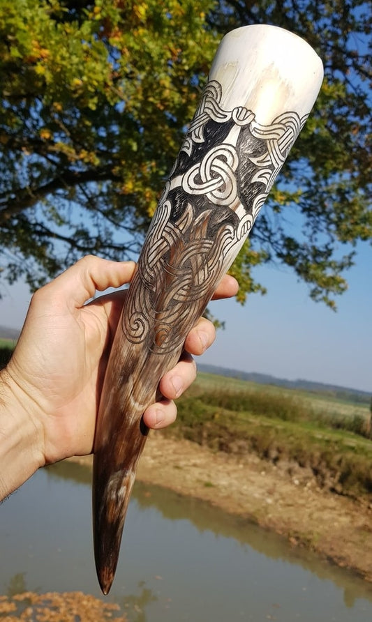 Borre Style Drinking Horn