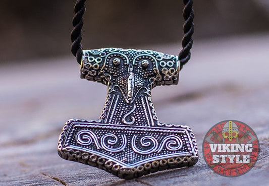 Mjölnir Pendant IV - Erikstorp, 925 Silver