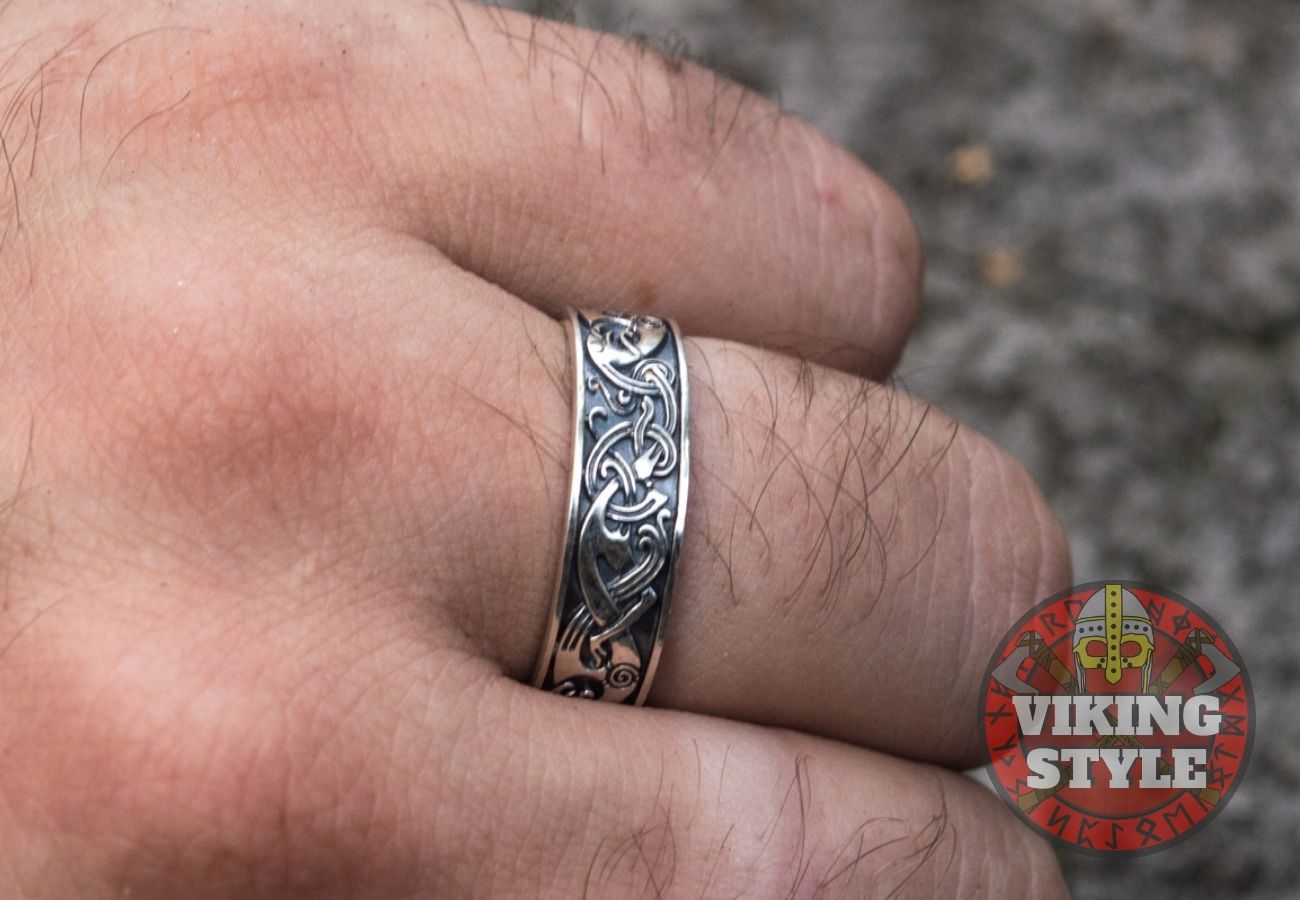 Norse Ring V - 925 Silver