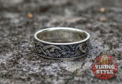 Norse Ring V - 925 Silver