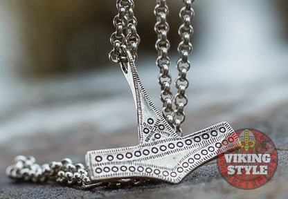 Mjölnir Pendant - Rosendal, 925 Silver