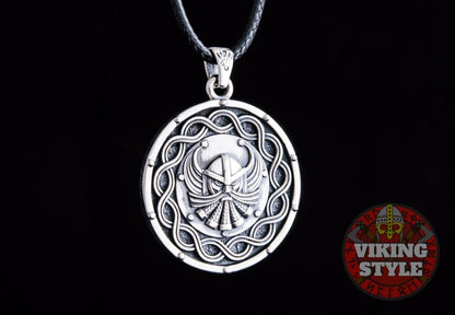 Allfather Pendant - Odin, 925 Silver