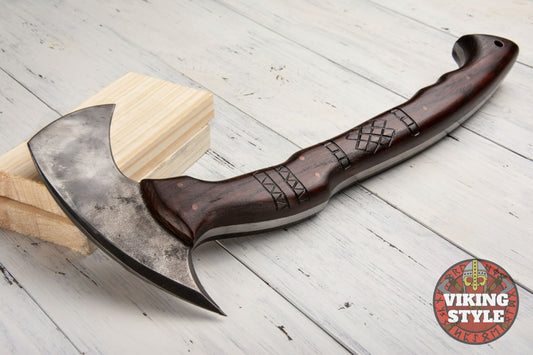 Handmade Throwing Axe - Tomohawk Ødger