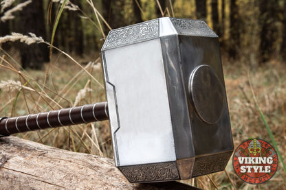 Hand Forged Mjolnir - Full Size
