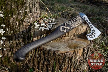 Helm of Awe Viking Axe - Othala