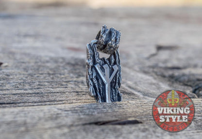 Rune Pendant - Algiz, 925 Silver