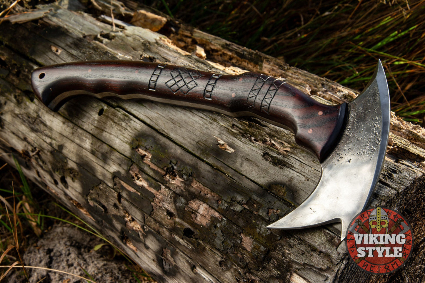 Handmade Throwing Axe - Tomohawk Skarde