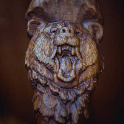 Handmade Viking Axe - Bear