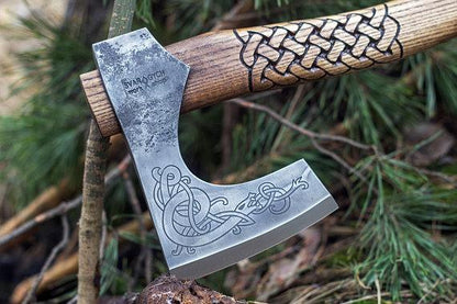 Hand Forged Viking Axe