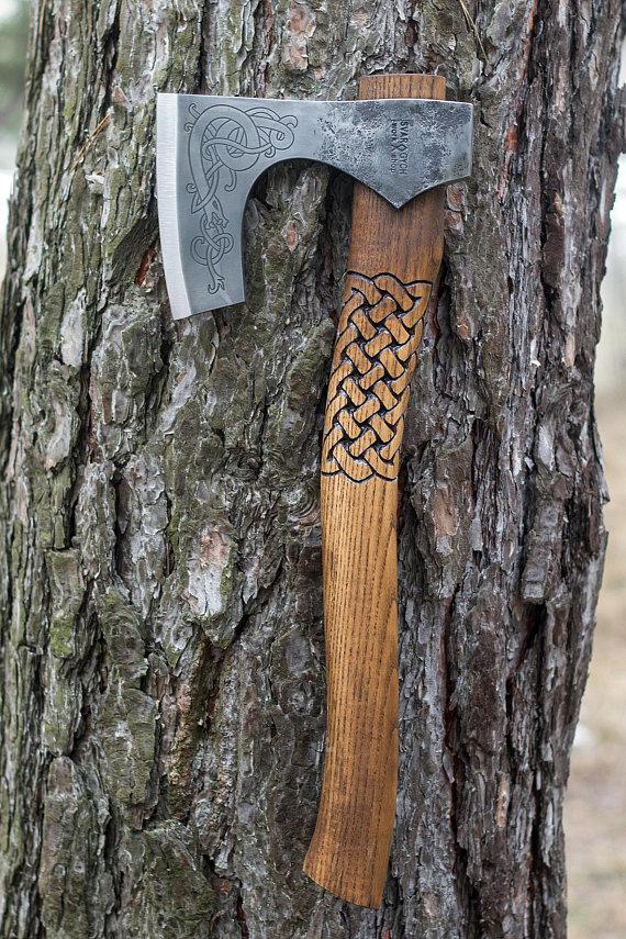 Hand Forged Viking Axe