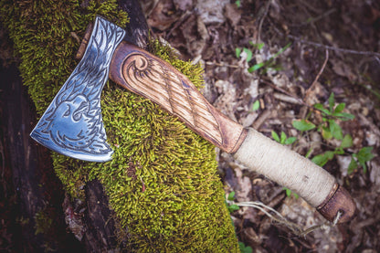 Handmade Viking Axe - Eagle