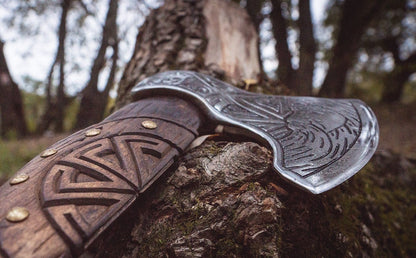 Handmade Viking Axe - Kolovrat